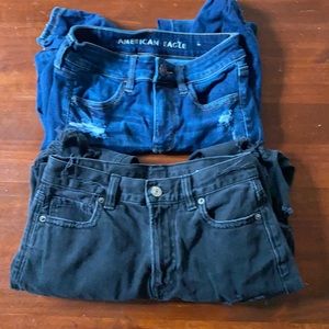 2ps set of American Eagle jeans